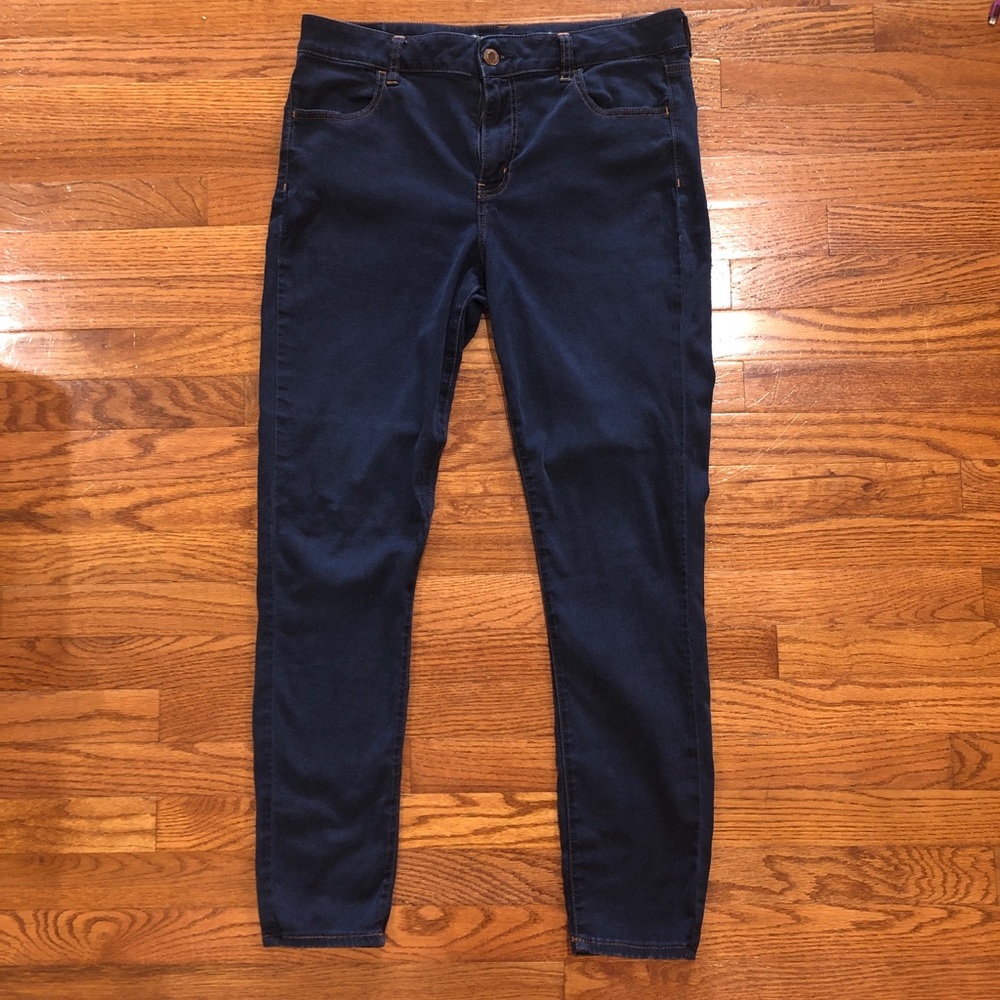 AEO Super Super Stretch Hi-rise Jeggings size 16R